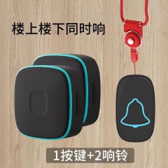 老人呼叫器無線家用病人門鈴遠(yuǎn)程遙控一鍵緊急報警求救平安鐘按鈴